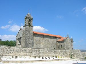 Iglesia de San Martiño de Moaña datada del siglo XII. Moaña. Venalmorrazo.com