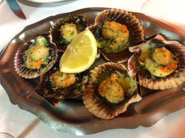 Almejas en salsa Vinagreta. Comida popular de Bueu. Venalmorrazo.com