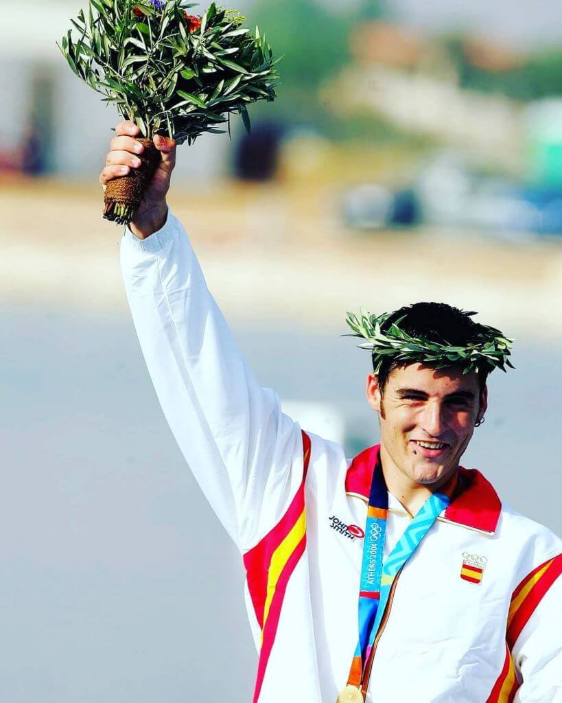 David Cal. Primer cangues en ganar medallas olimpicas. Cangas. Venalmorrazo.com