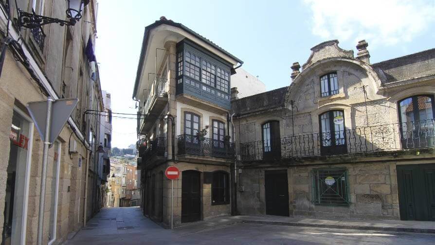 Casa das irmans Fontenla - casco antiguo de Marín - marin VenAlMorrazo.com