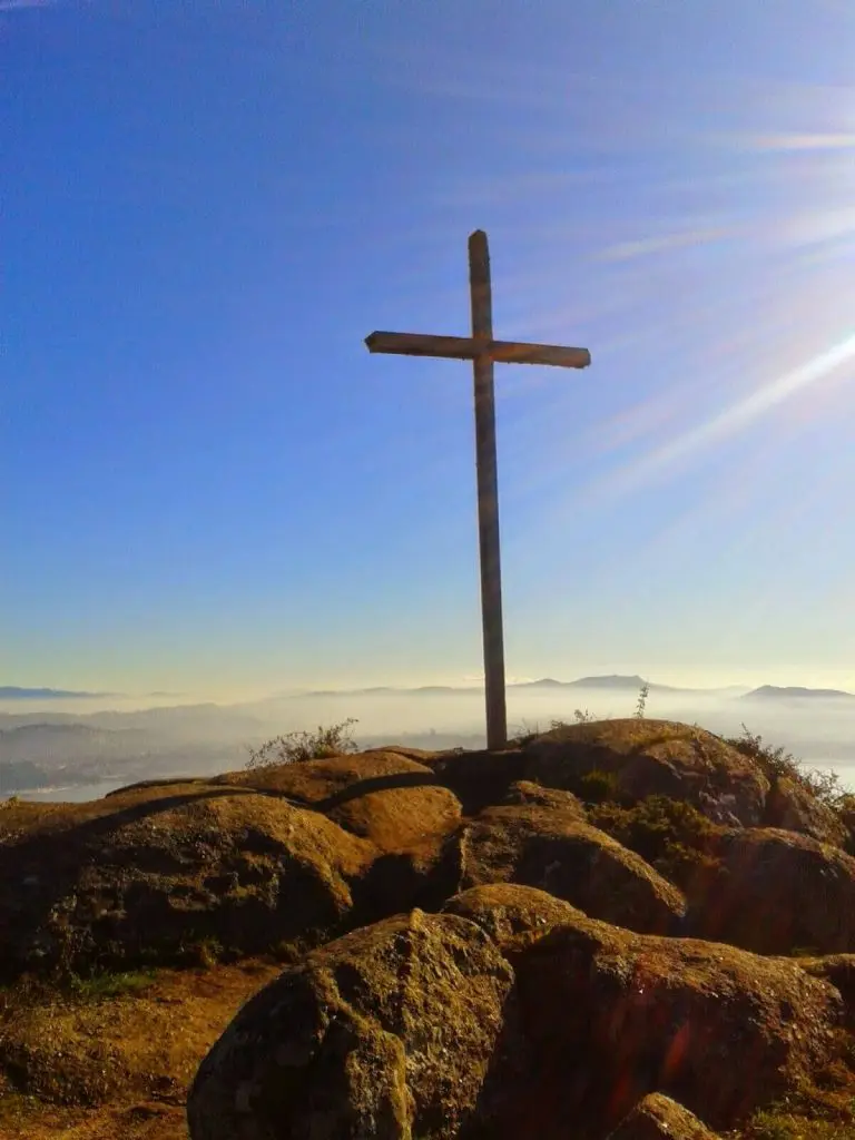 Cruz do Xestoso, monte paralaia Moaña