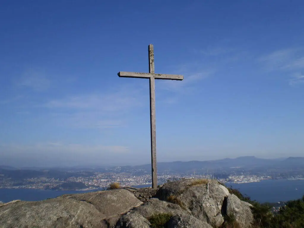 Cruz do Xestoso, monte paralaia Moaña