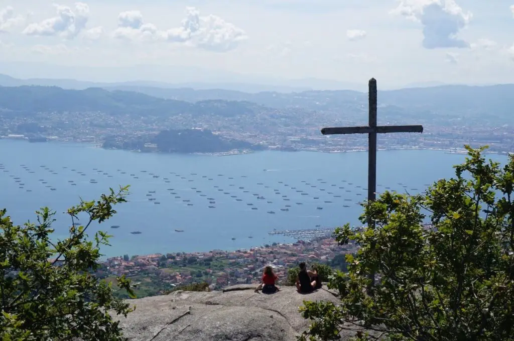 Cruz do Xestoso, monte paralaia Moaña