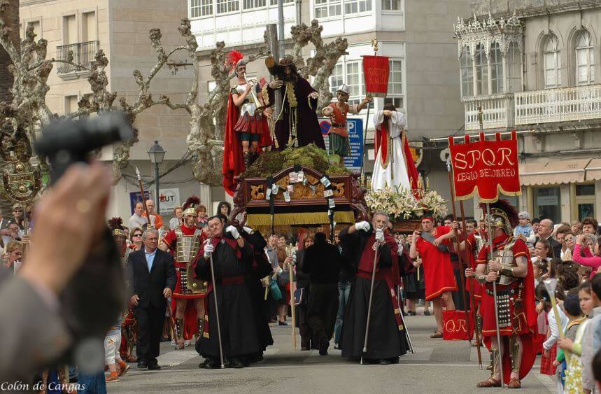 Procesión del Santo encuentro, procesiones de Semana Santa en Cangas de Morrazo