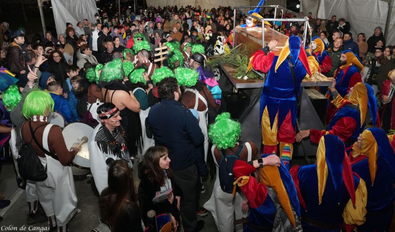 juicio final del Momo, carnaval en cangas de morrazo