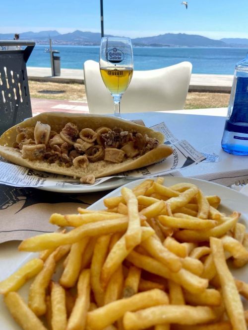 comer en cangas con vistas