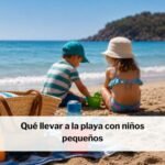 que llevar a la playa con niños